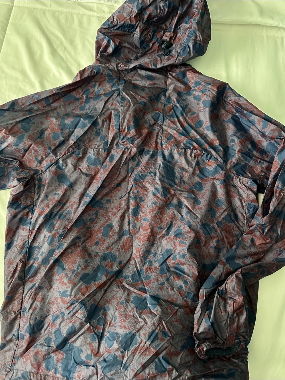 Nike ACG Hooded Camo Jacket - Blue & Rust - Picture 4 of 4
